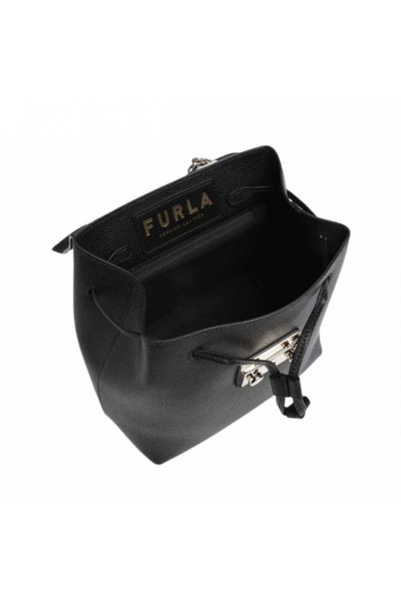 FURLA METROPOLIS S BACKPACK - VITELLO MILOS NERO