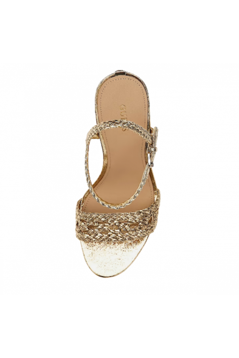 GUESS GABELLE SANDALS GOLD