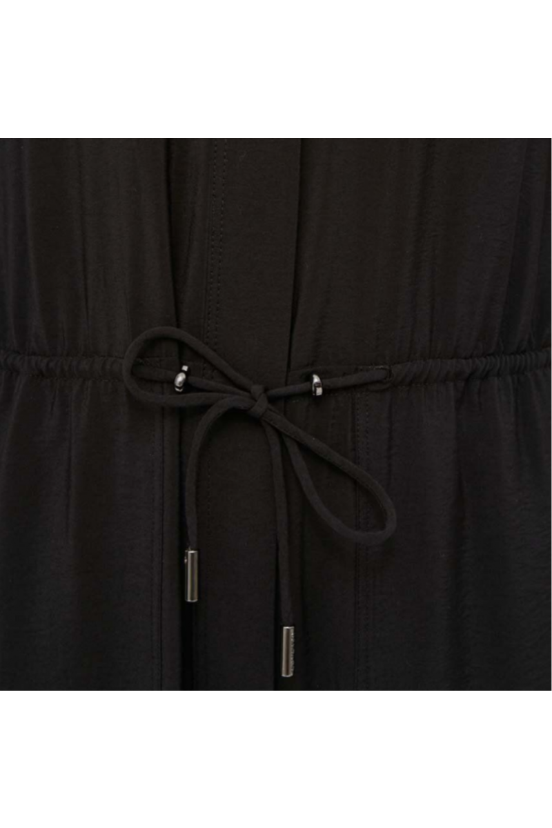 CALVIN KLEIN - VISCOSE NYLON BLEND JUMSUIT BLACK