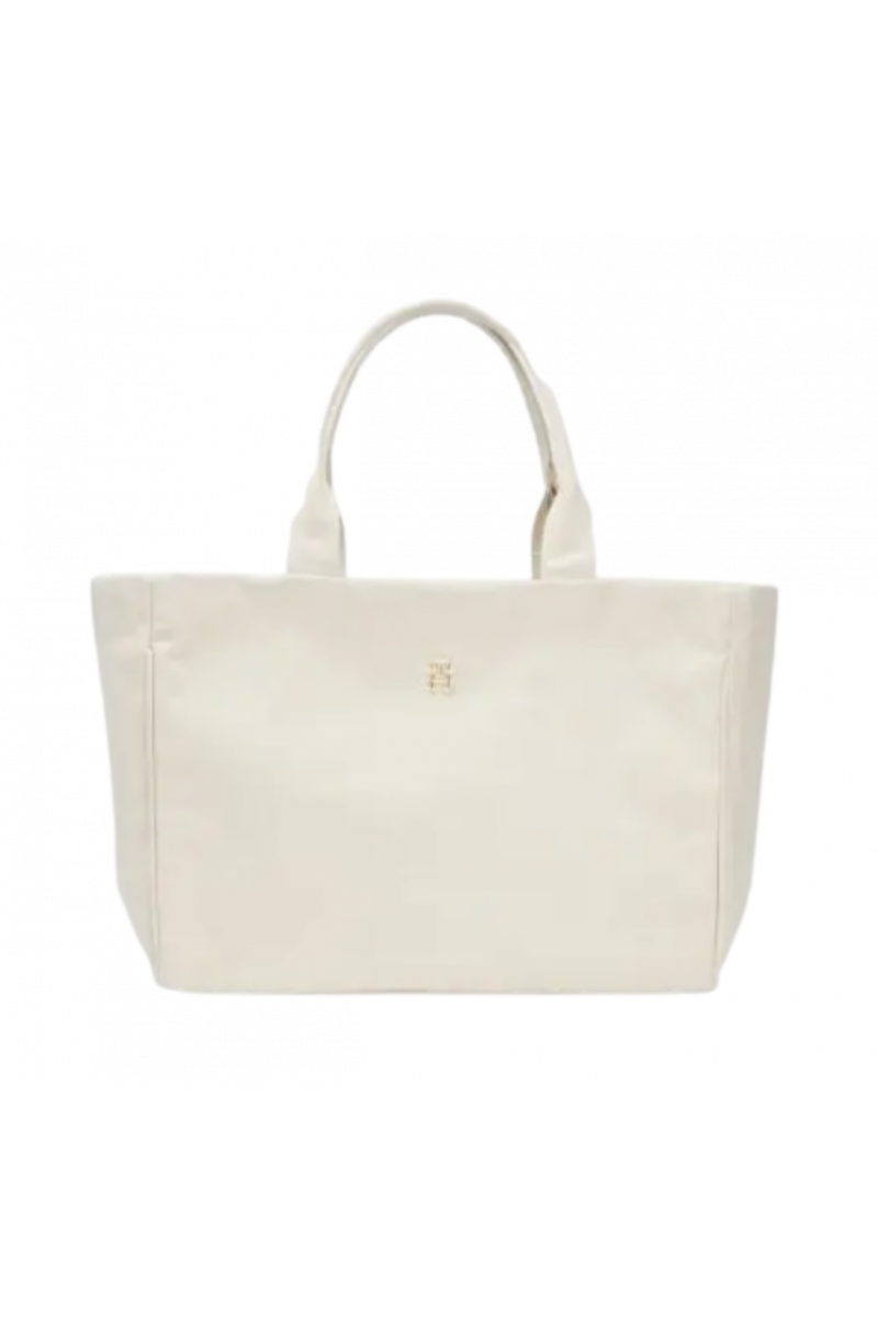 TOMMY HILFIGER ANTURALLY TH TOTE - BEIGE 0K4