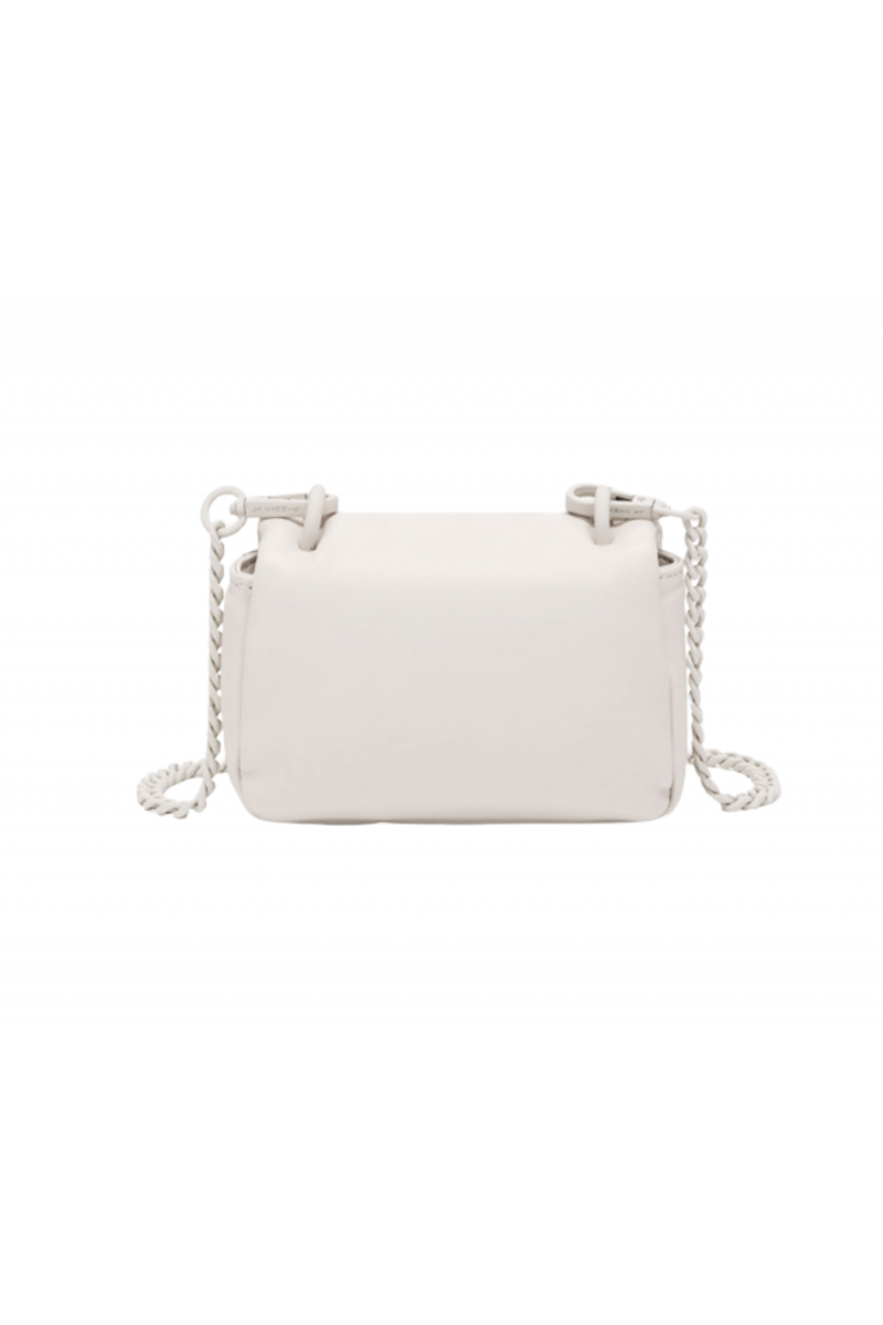 LA CARRIE DECCAN MINI SHOULDER BAG LEATHER WHITE