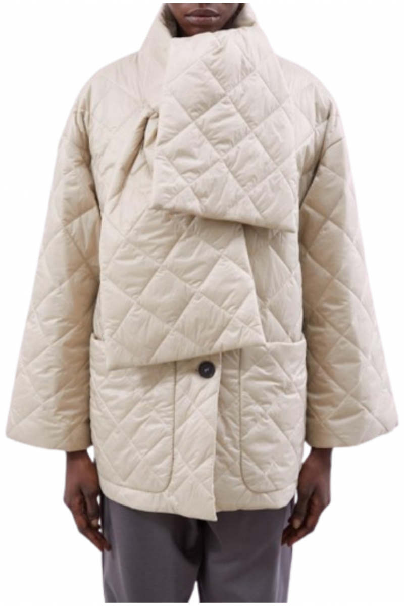 MeiMeiJ COAT CABAN TRAPUNTATO BEIGE MY00CT_352A