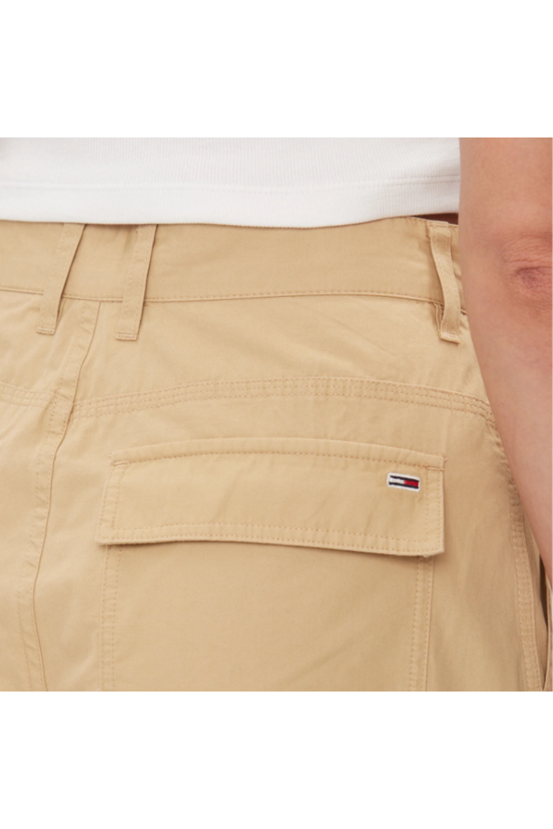 TOMMY HILFIGER TJW CLAIRE HR WIDE CARGO PANT - BEIGE - AB0