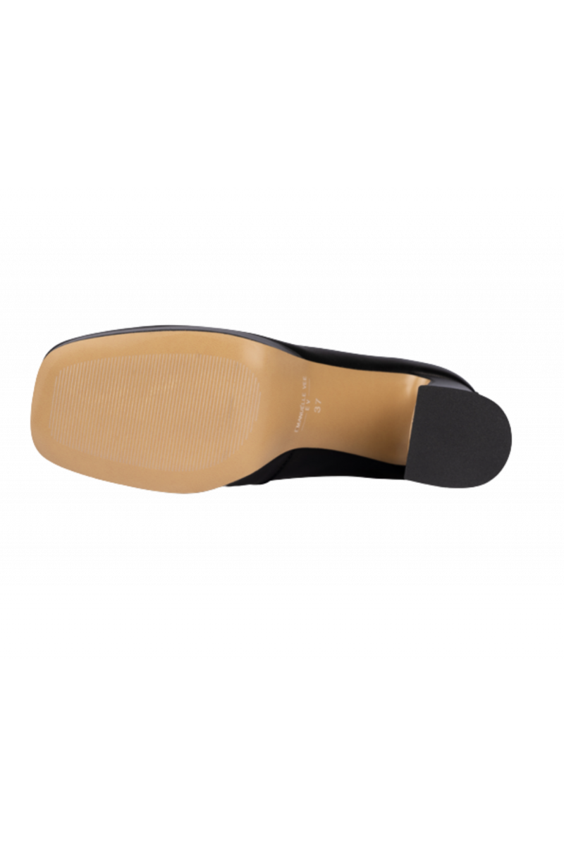 EMANUELLE VEE - MOCASSINO T.110 PLATEAU 25 PELLE BLACK