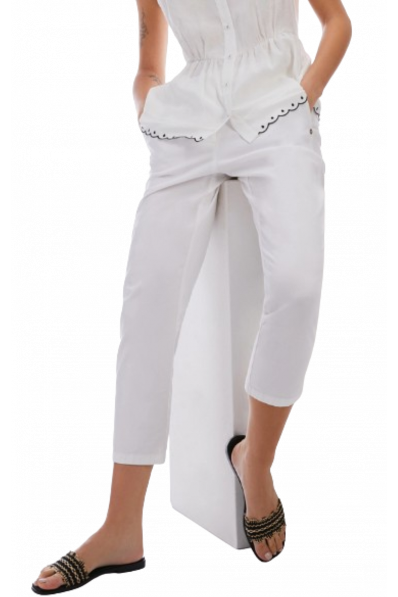 PENNY BLACK - BAMBOLA TROUSERS WHITE