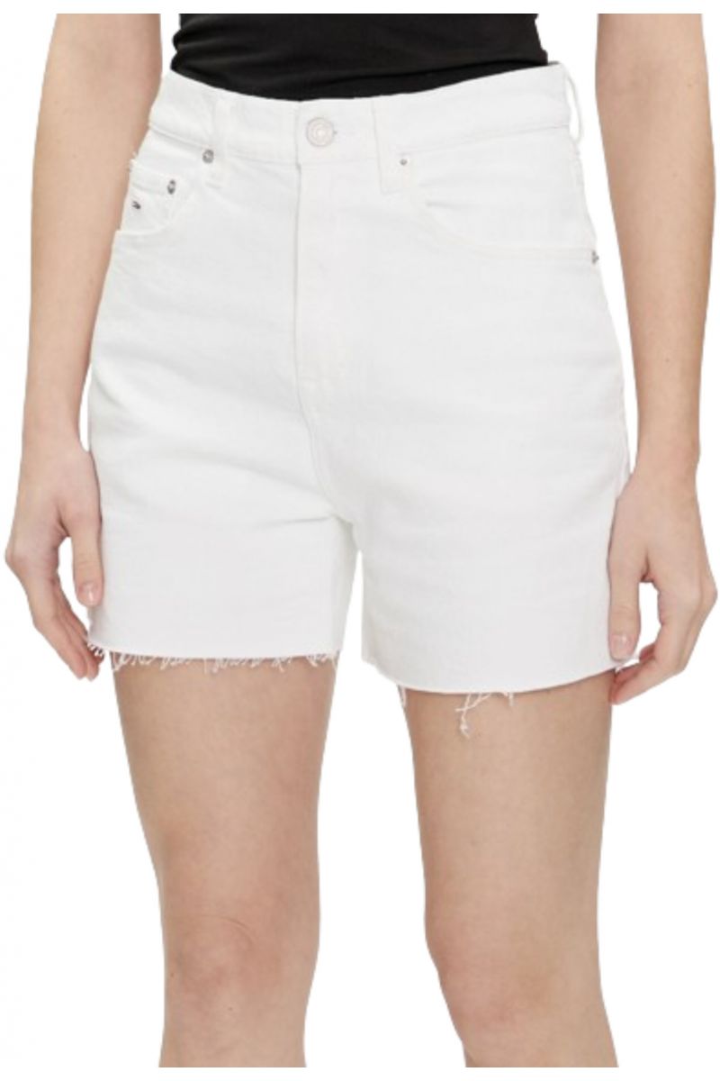 TOMMY HILFIGER - MOM UH SHORT BH6192 - WHITE_1CE