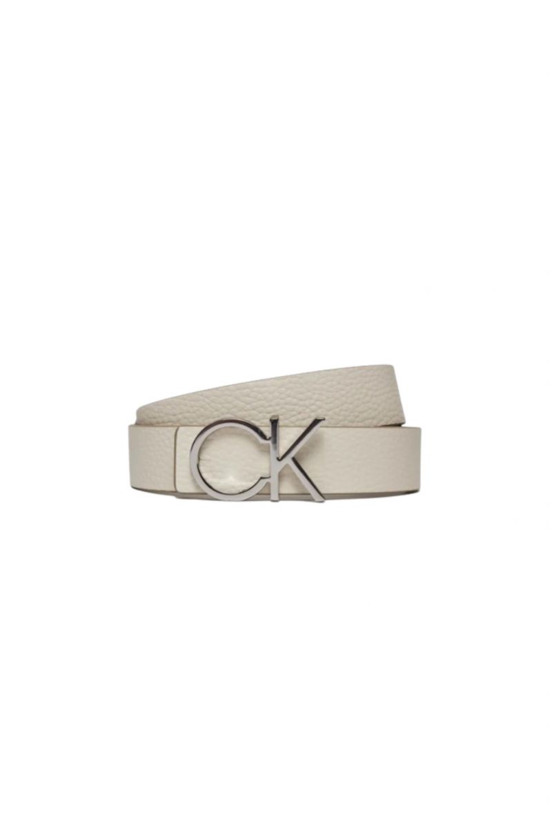 CALVIN KLEIN REVERSIBLE BELT 3.0 PEBBLE - STONEY BEIGE_PEA