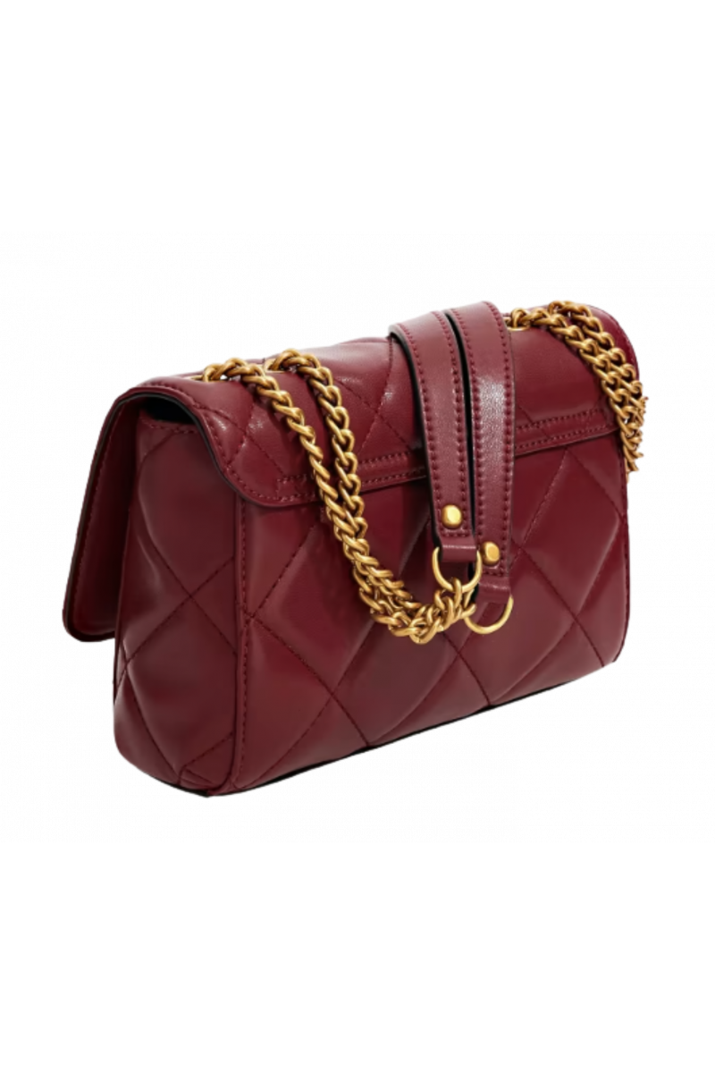 GUESS CESSILY CONVERTIBLE XBODY FLAP MERLOT
