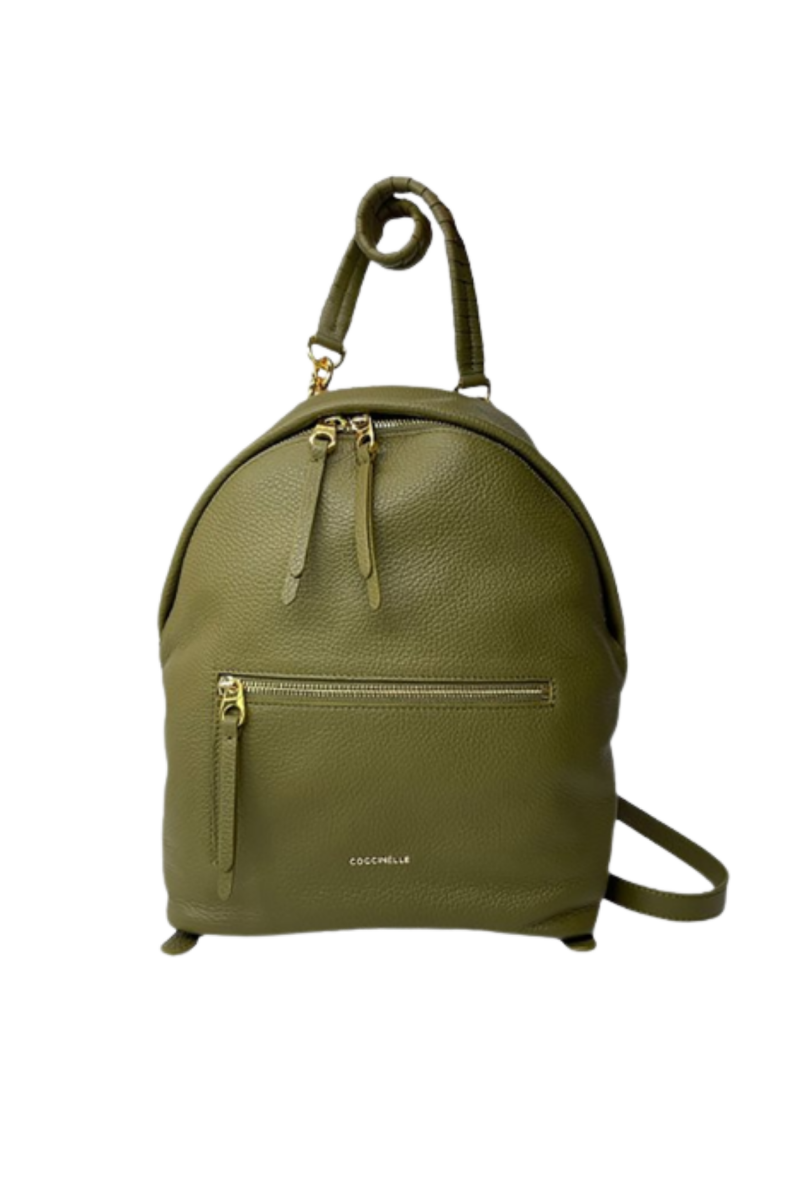 COCCINELLE BACKPACK HAND.GRAIN.LEA.LODEN M5F MAELODY ITALY