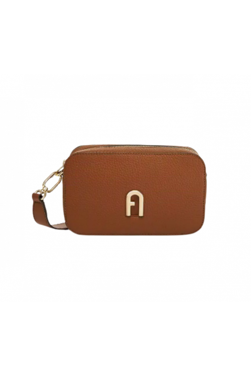 FURLA PRIMILA MINI CROSSBODY - VITELLO ST.DAINO COGNAC