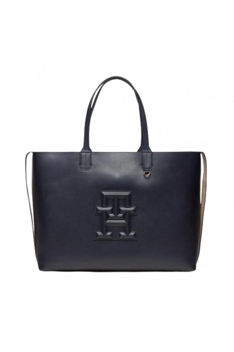 TOMMY HILFIGER ICONIC TOMMY TOTE - MIDNIGHT - DW5