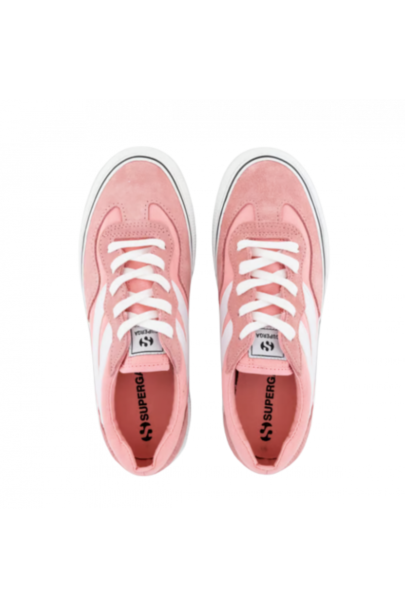 SUPERGA 3041 REVOLLEY COLORBLOCK PLATFORM PINK/WHITE