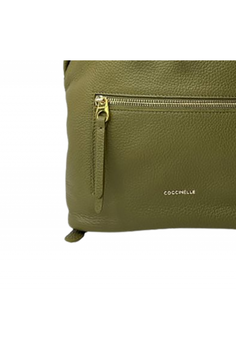 COCCINELLE BACKPACK HAND.GRAIN.LEA.LODEN M5F MAELODY ITALY