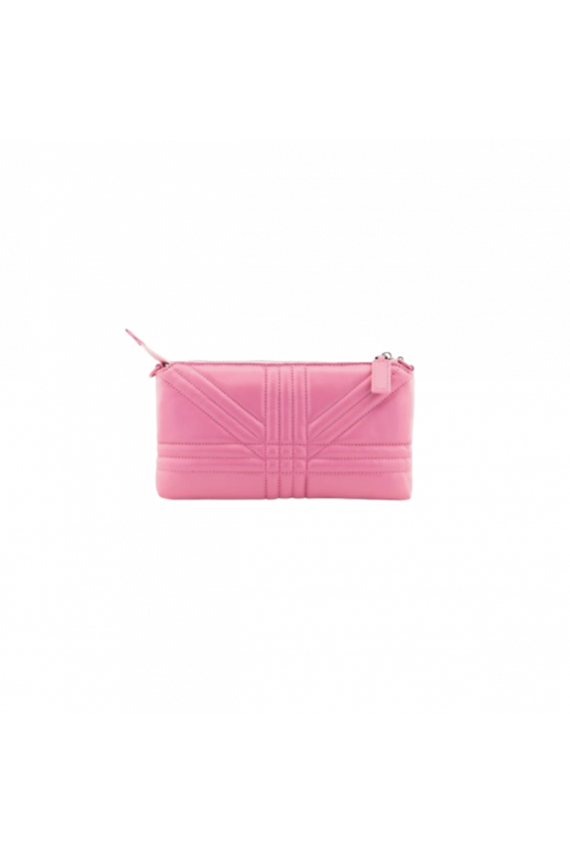 LA CARRIE - GRATE DOUBLE WALLET/BAG LEATHER LIPS