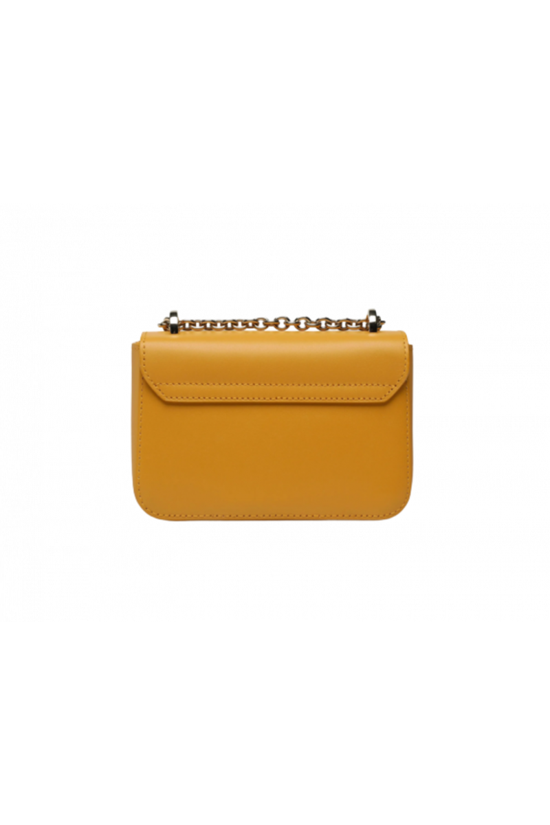 FURLA METROPOLIS MINI CROSSBODY - VITELLO ROMA MARMALADE