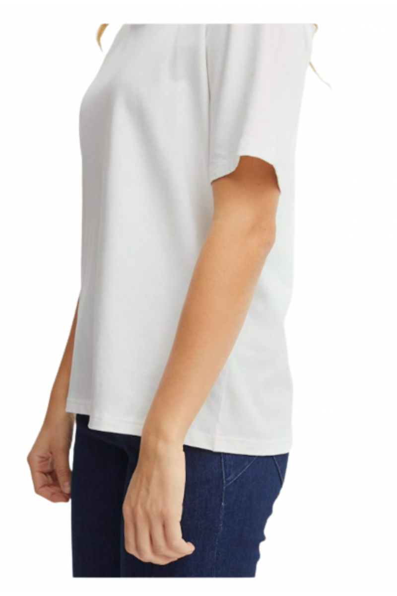 FRANSA T-SHIRT FRZASHOULDER TEE 4, 20611861_WHITE