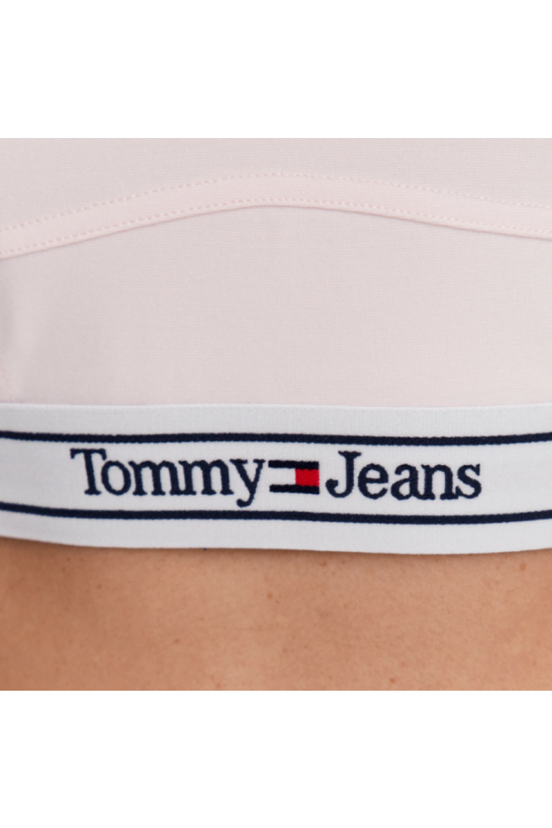 TOMMY HILFIGER TJW SP CRP LOGO TAPING TOP FAINT PINK TJ9