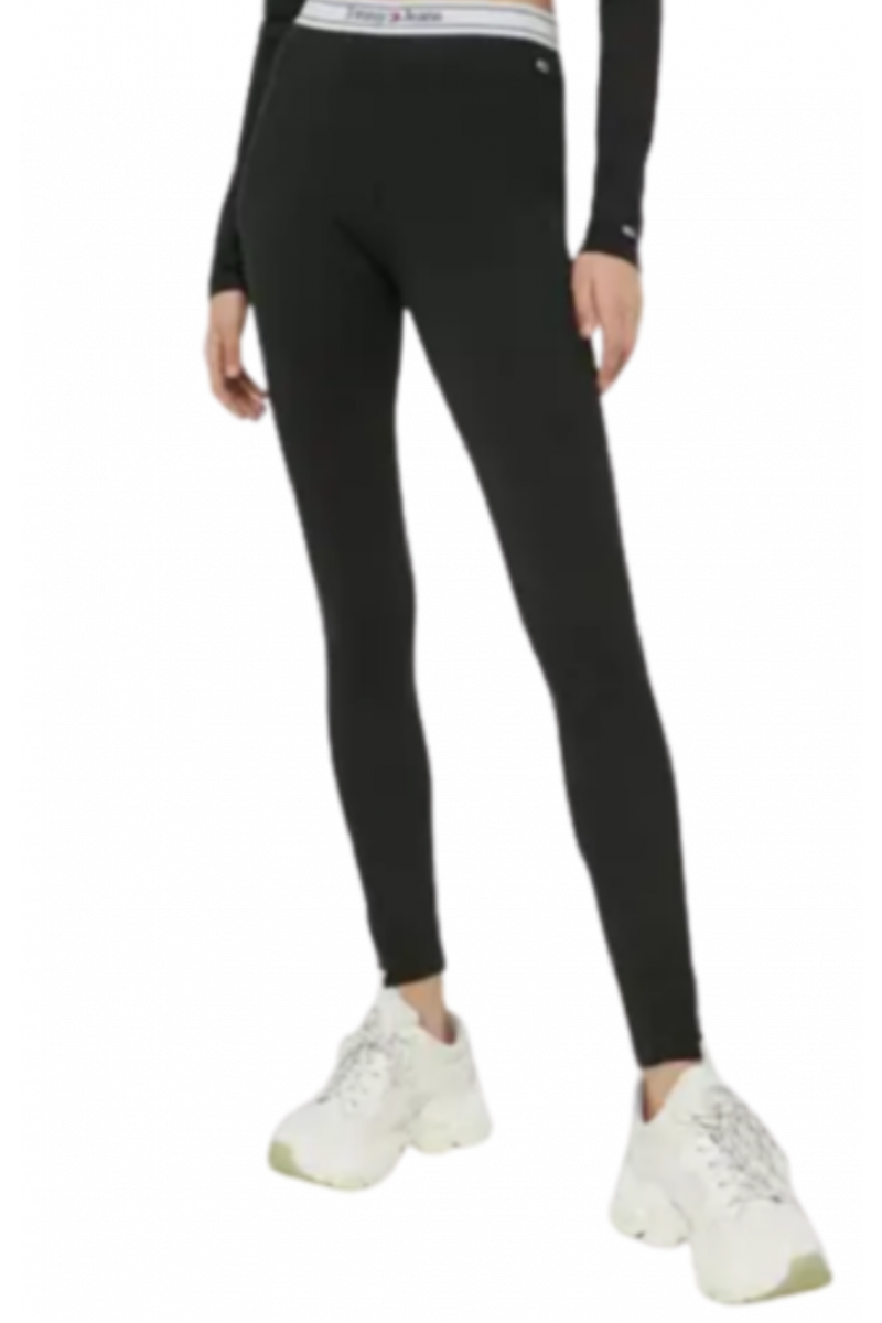 TOMMY HILFIGER TJW LOGO WB LEGGING BLACK BDS