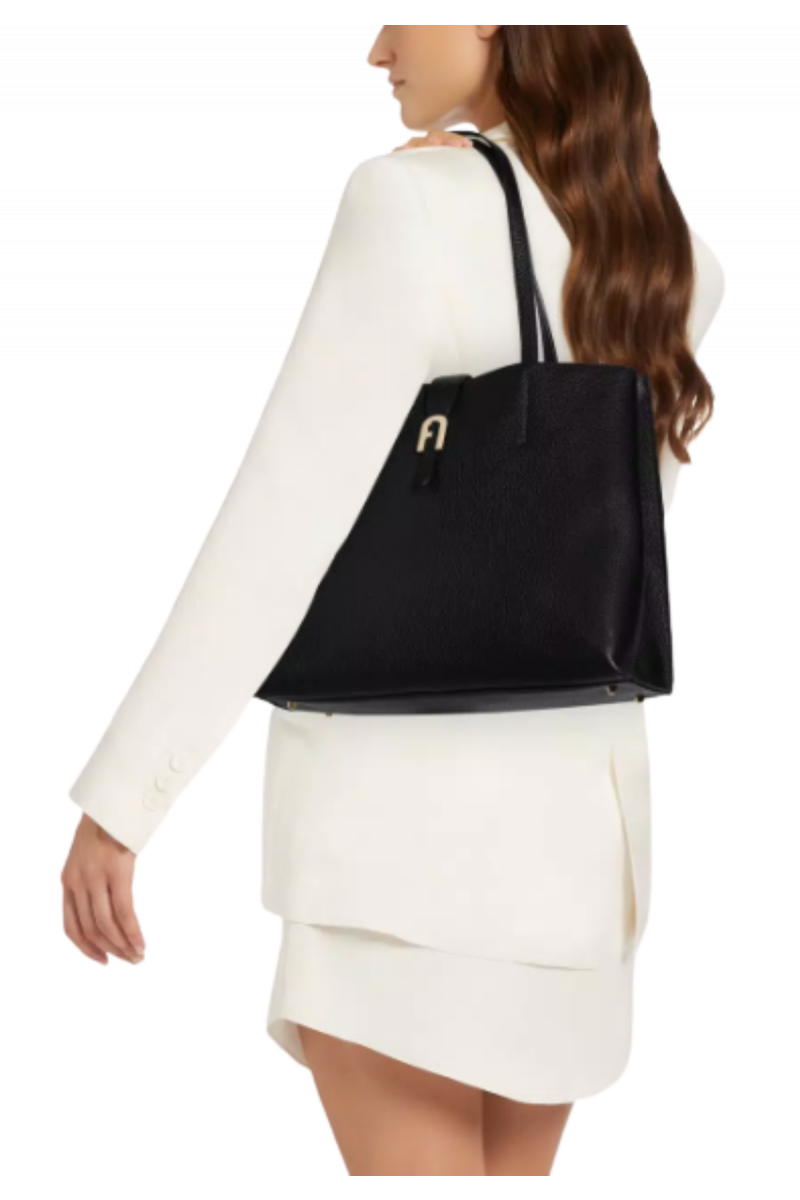 FURLA SOFIA L TOTE - VITELLO STERACLE NERO