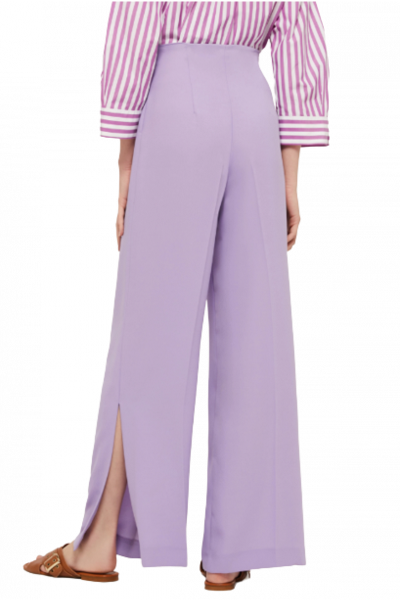 PENNYBLACK BACIO PANTALONE LUNGO LIGHT PURPLE