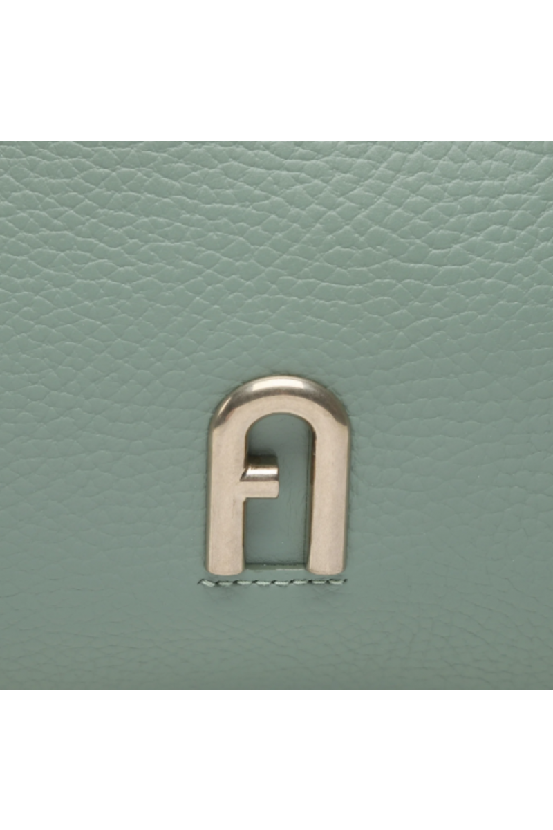 FURLA PRIMULA S TOP HANDLE - VITELLO ST.DAINO MINERAL GREEN