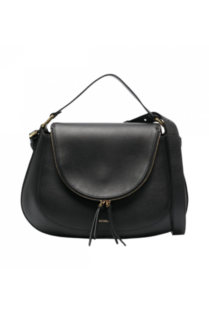 COCCINELLE NAK SOLE HANDBBOTTAL.L .LEA NOIR E1NAK180201_001