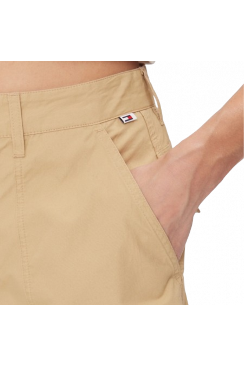TOMMY HILFIGER TJW CLAIRE HR WIDE CARGO PANT - BEIGE - AB0