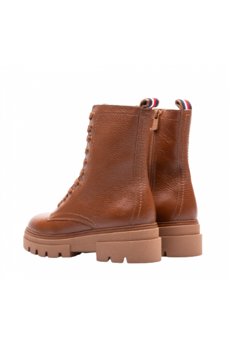 TOMMY HILFIGER MONOCHROMATIC LACE UP BOOT GVI