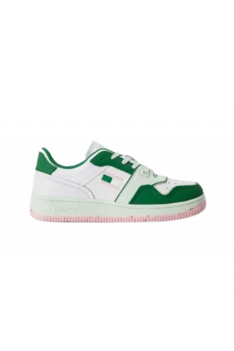 TOMMY HILFIGER JEANS RETRO BASKET LC SUSTA - EN0EN02128 GREEN LXW