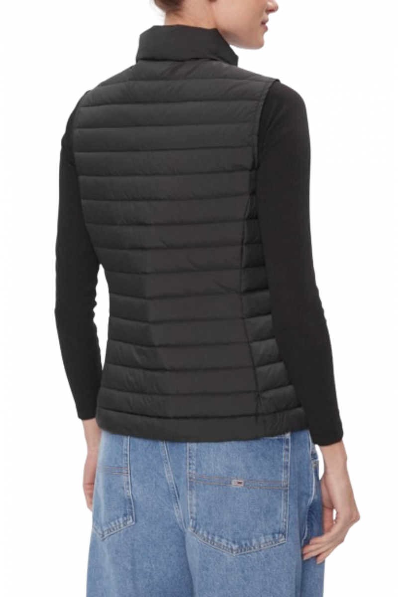 CALVIN KLEIN PACKABLE SUPER LW PADDED VEST - BLACK - BEH