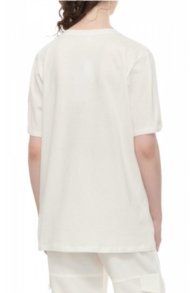 LIU JO - SPORT 1 TA4J52 ECS T-SHIRT ST P M/C WHITE