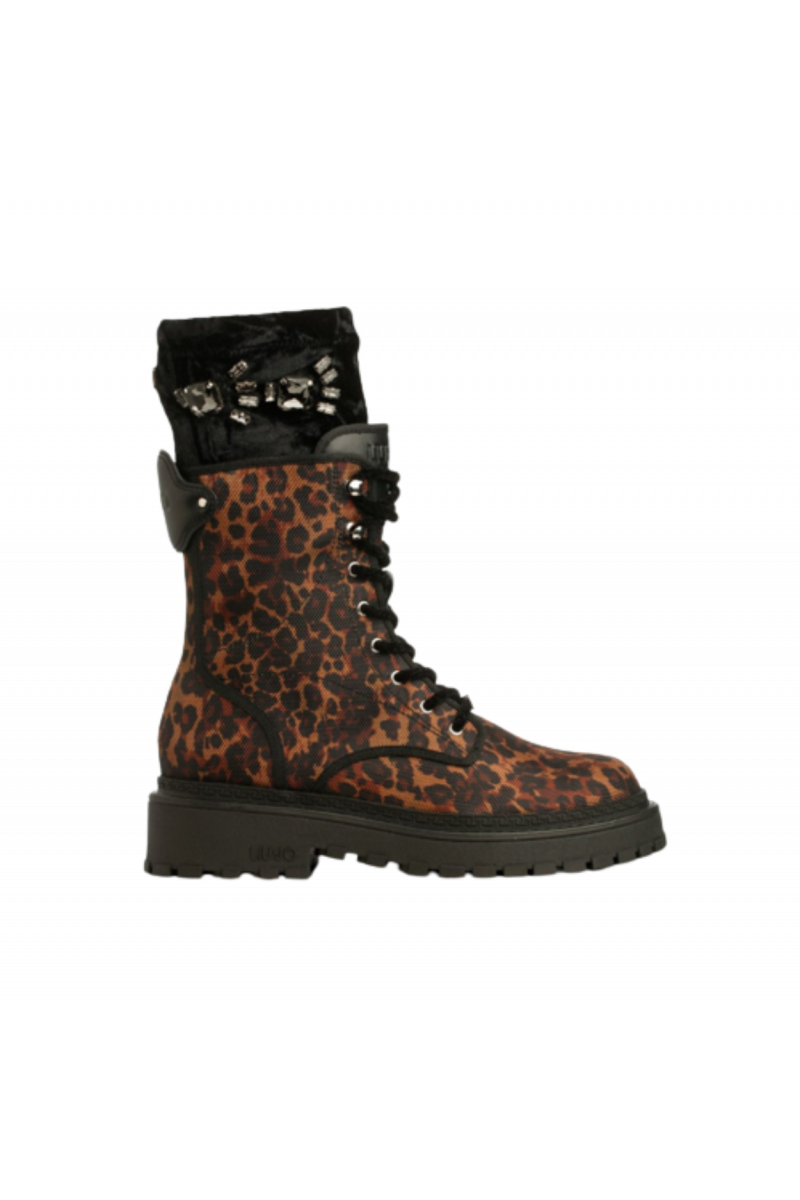 LIU JO RUMI 05 - ANKLE BOOT PRINTED NYLON