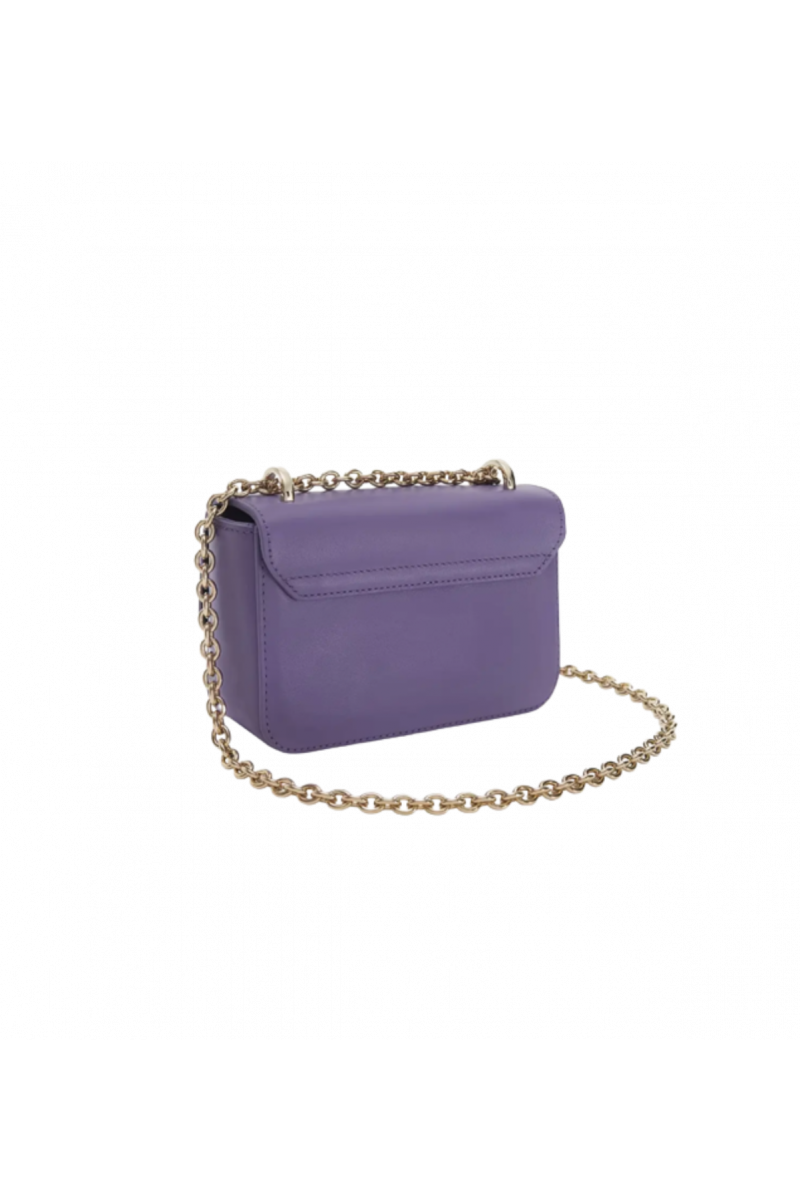 FURLA METROPOLIS MINI CROSSBODY - VITELLO ROMA VIBE PURPLE