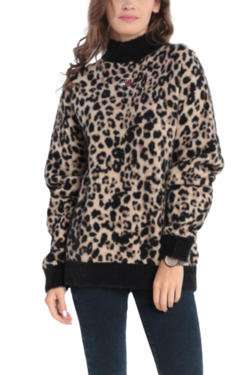 TOMMY HILFIGER - TJW TURTLENECK LEO SWEATER