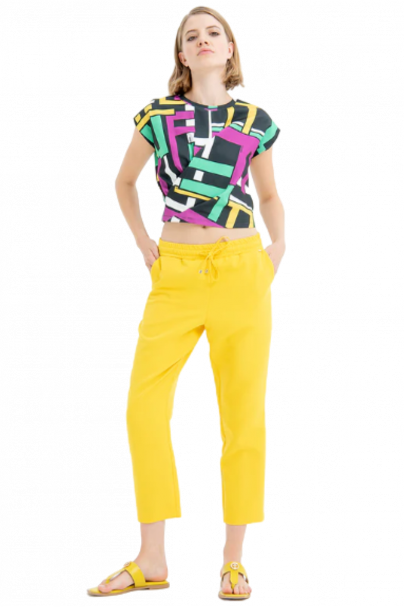 FRACOMINA REGULAR PANT YELLOW 300