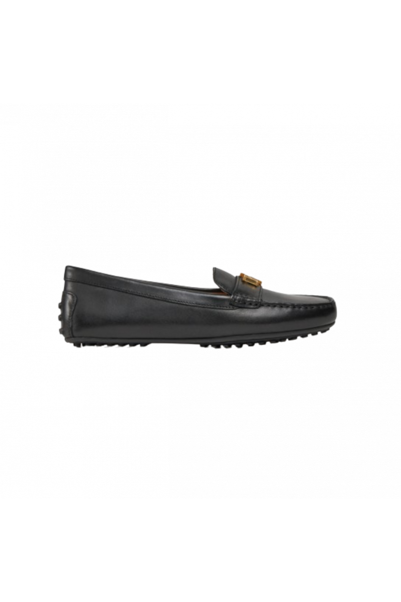 RALPH LAUREN - BARNSBURY FLATS-DRIVER BLACK