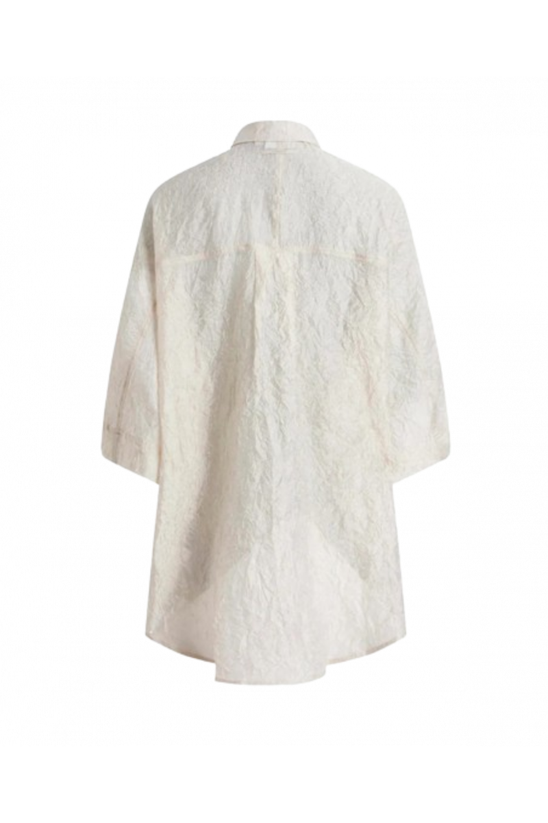 CALVIN KLEIN - CRINKLED SHEER OVERSIZED SHIRT