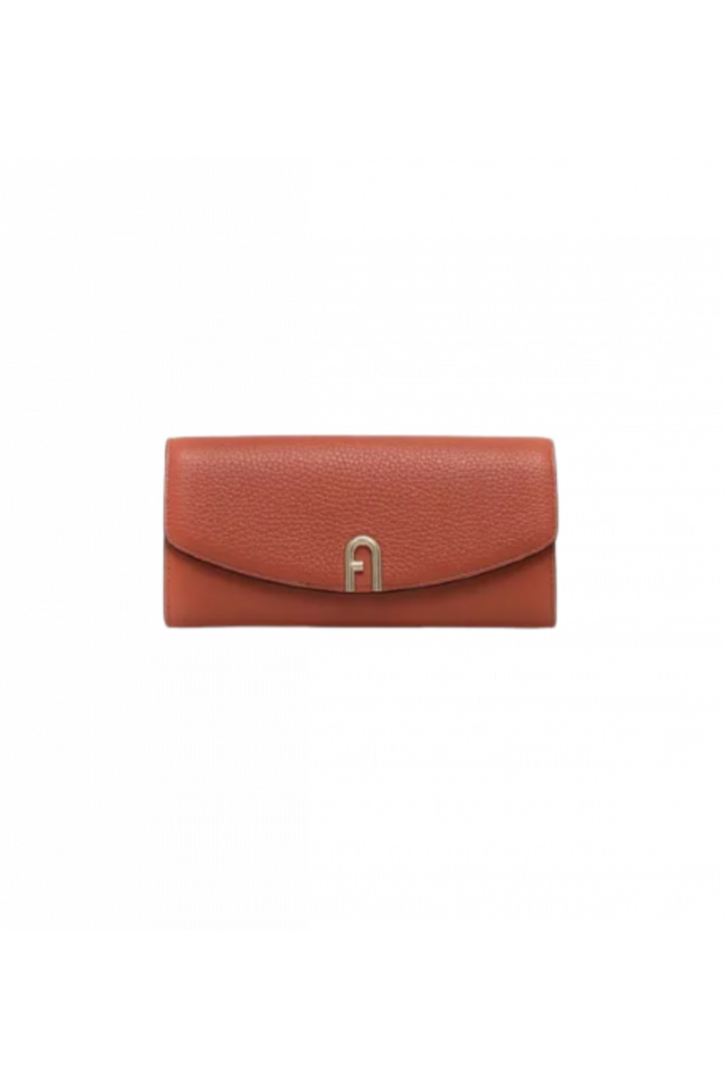 FURLA PRIMULA CONTINENTAL WALLET SLIM - VITELLO CANNELLA