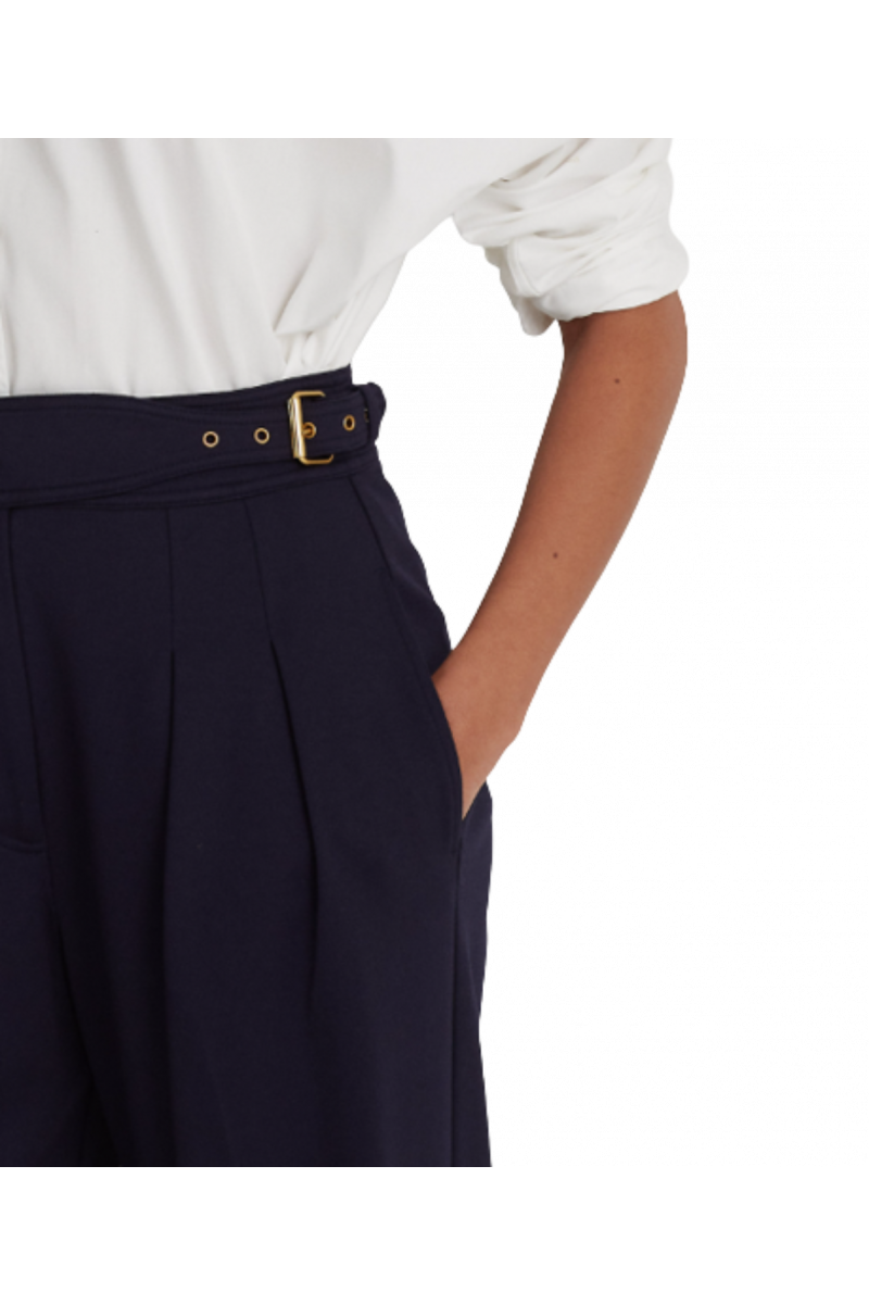 RALPH LAUREN MODERN PONTE 340-CPD-PLE NAVY