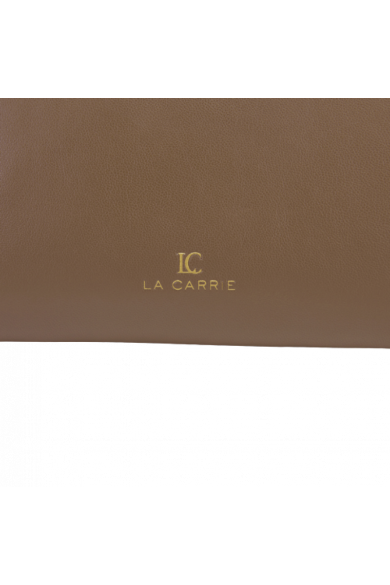 LA CARRIE - MOONLIGHT MED.SHOULDER BAG SYNTHETIC TAUPE