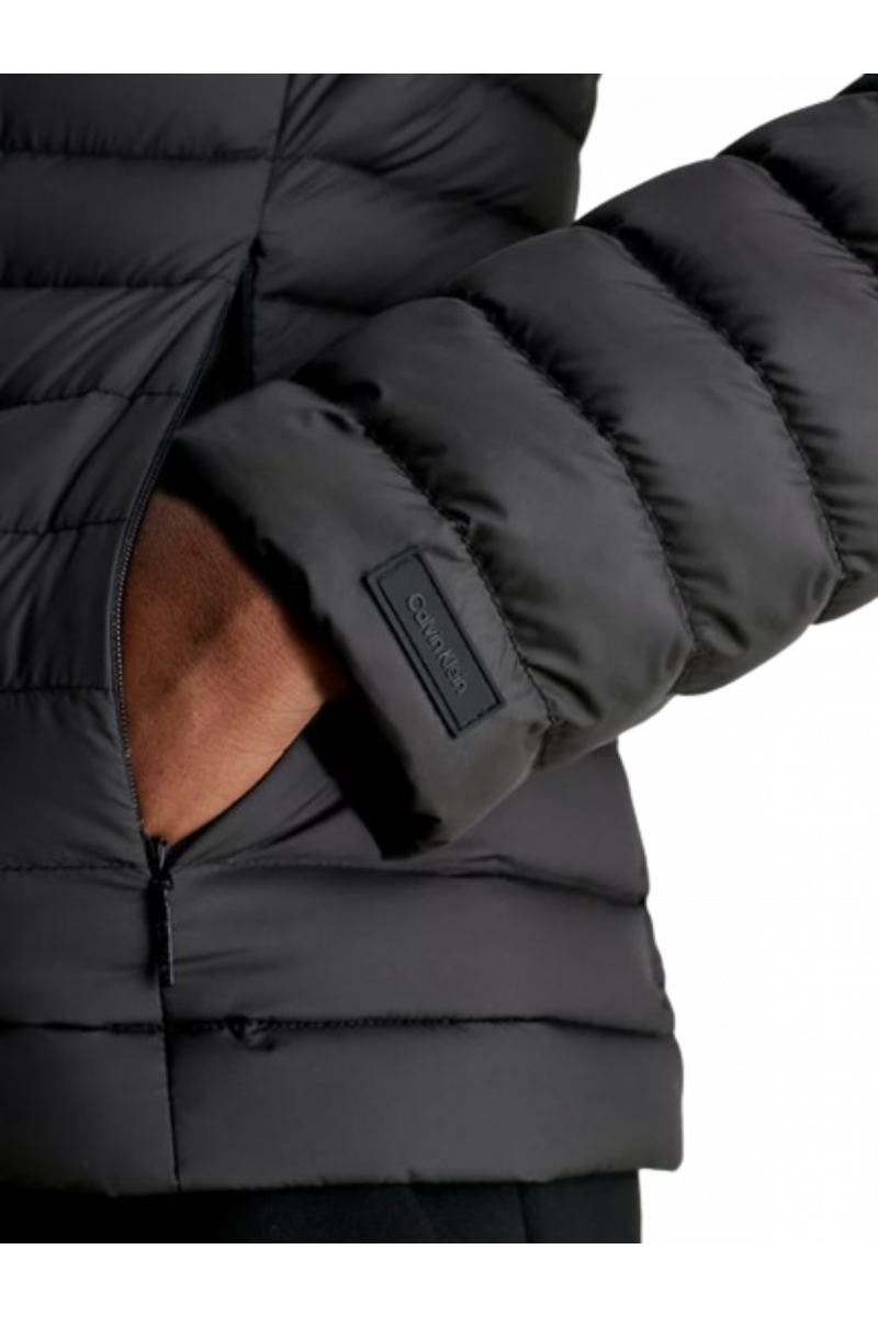 CALVIN KLEIN - PACKABLE SUPER LW PADDED JACKET BLACK