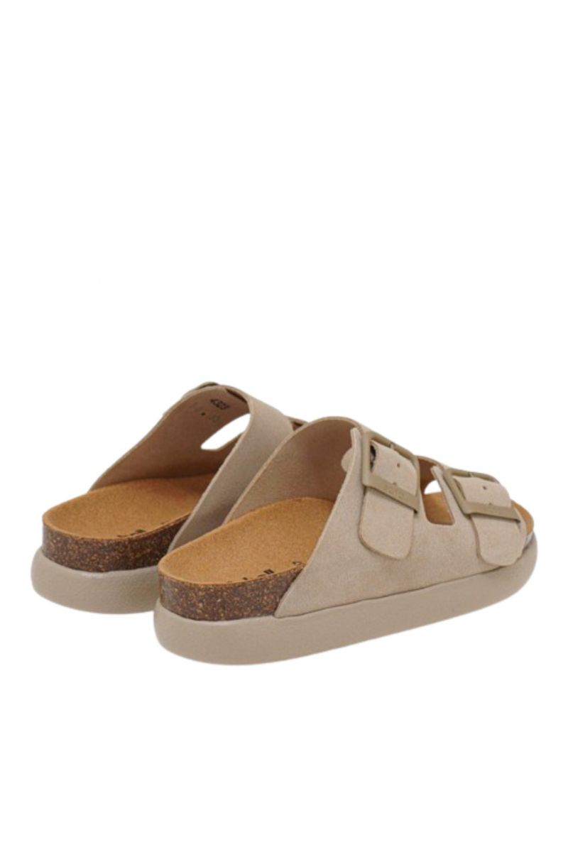 SCHOLL NOELLE CHUNKY SUEDE SA WOMENS BEIGE