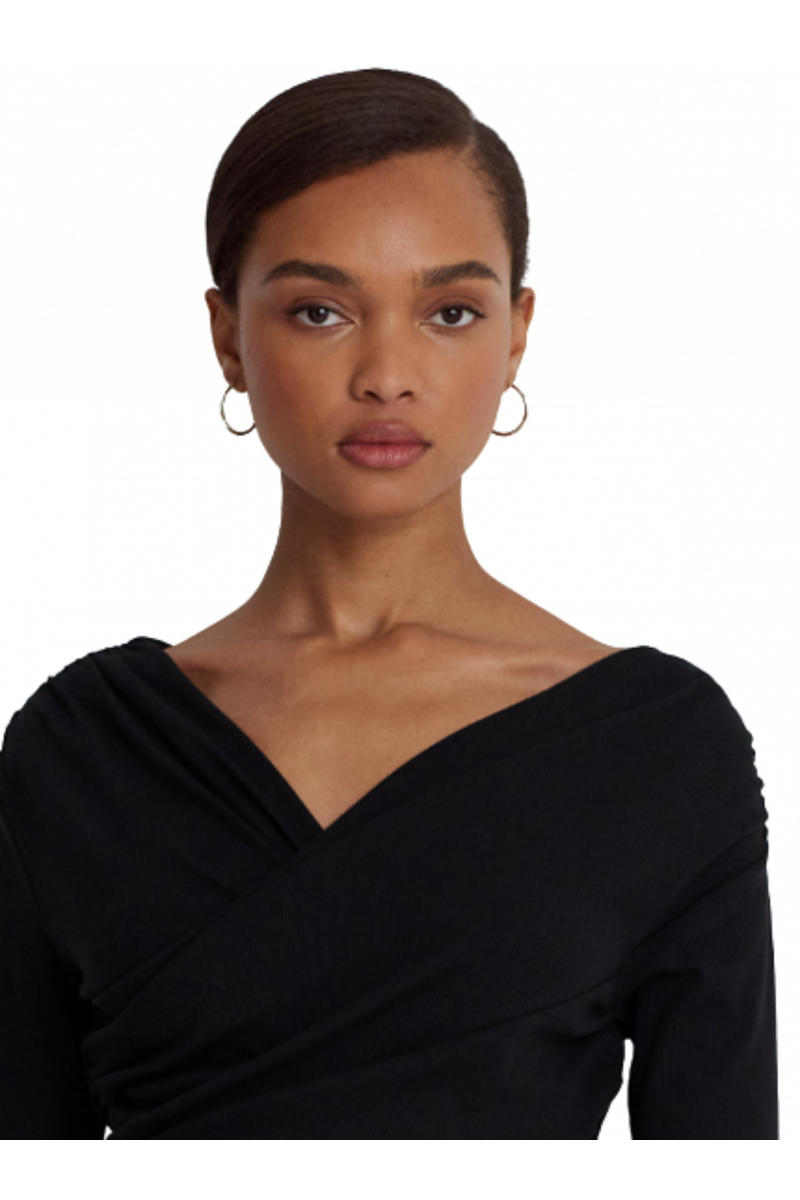 RALPH LAUREN RFND STRTCH 2X2 RIB-LSL-PLO