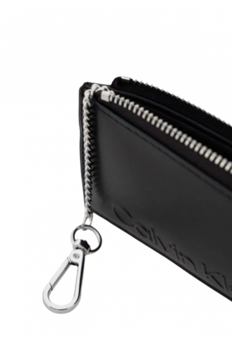 CALVIN KLEIN SET CARDHOLDER W/ZIP - CK BLACK BAX