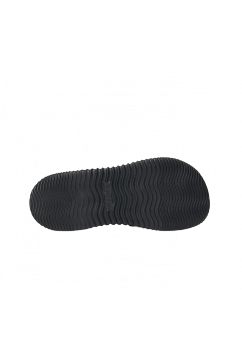 CALVIN KLEIN - TEXTURE HYBRID SLIDE BLACK_BEH