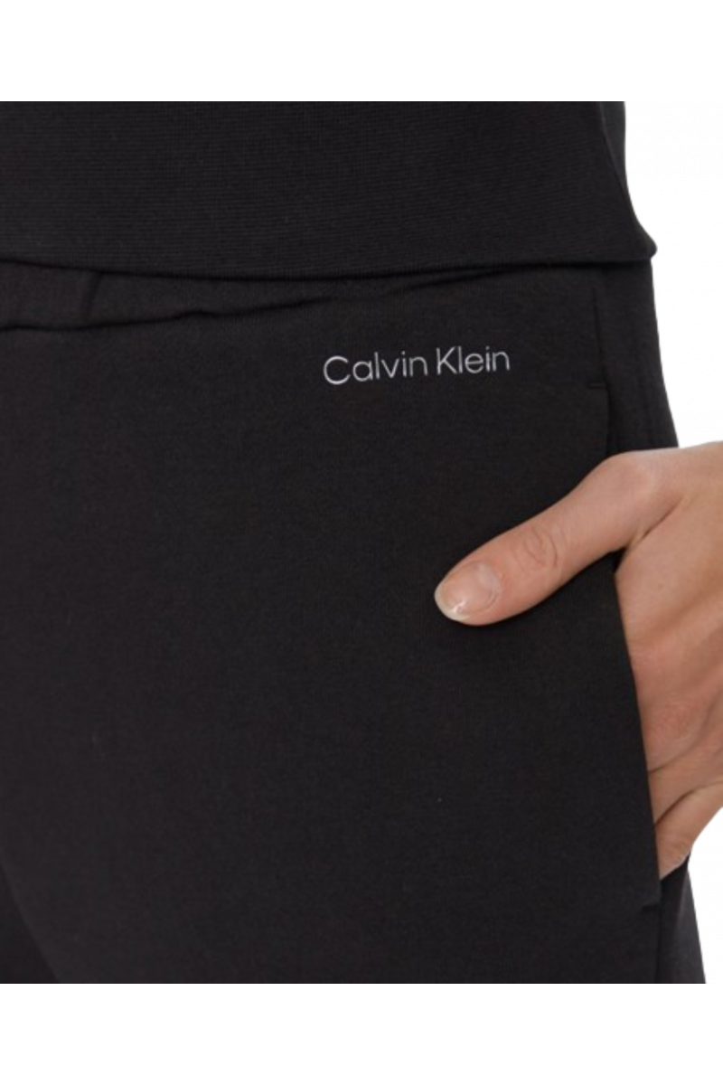 CALVIN KLEIN - METALLIC MICRO LOGO JOGGER BLACK
