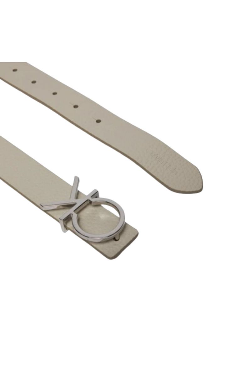 CALVIN KLEIN REVERSIBLE BELT 3.0 PEBBLE - STONEY BEIGE_PEA