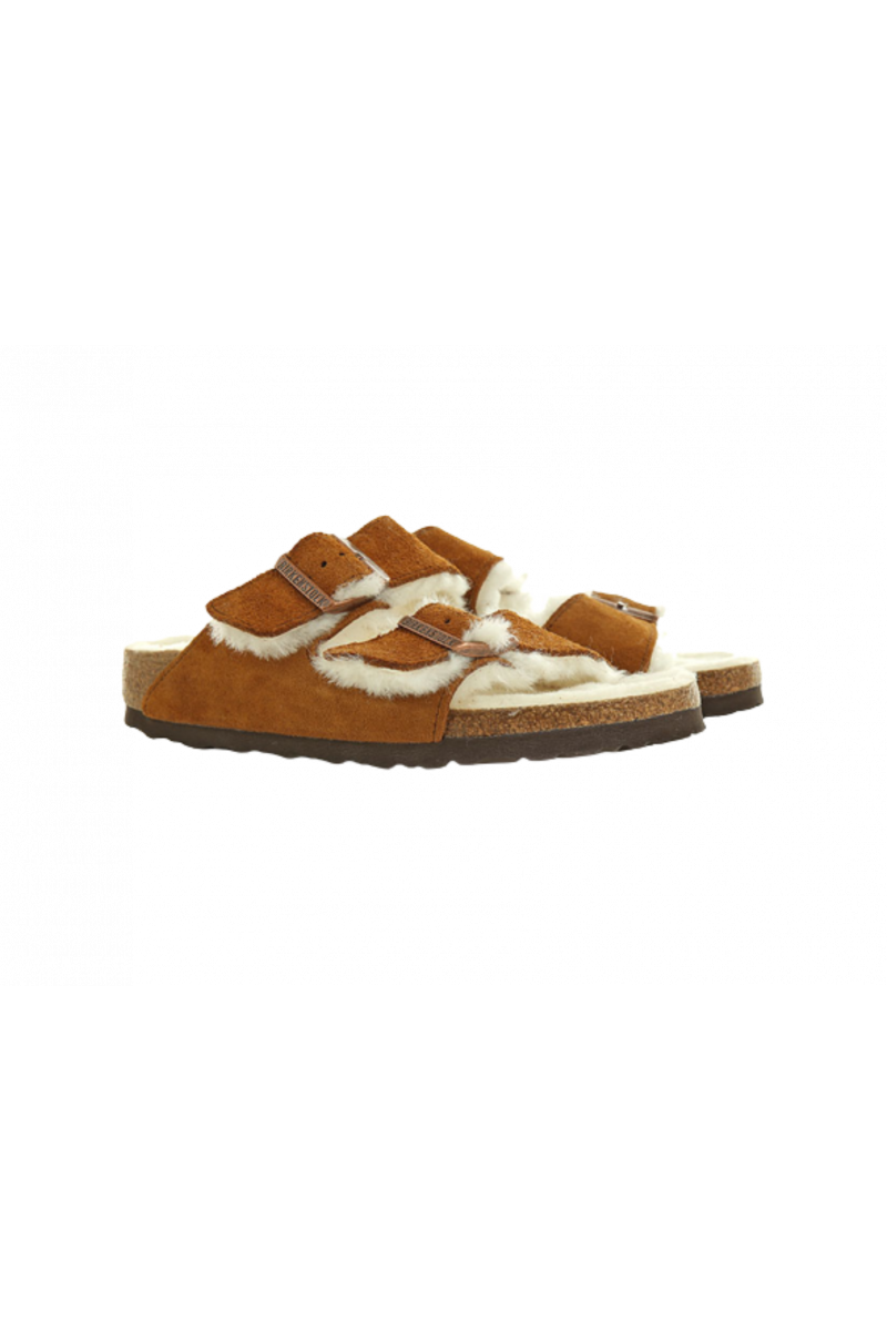 BIRKENSTOCK BS CLASSIC ARIZONA VL SHEARLING MINK NARROW