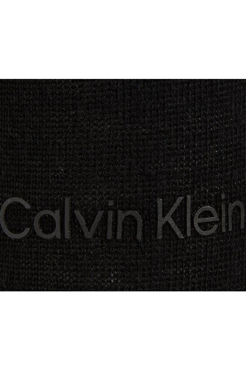 CALVIN KLEIN - EXTRA FINE WOOL CARDIGAN BLACK