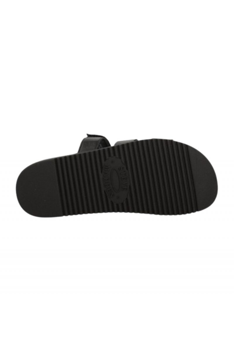 STEVE MADDEN MISSILE BLK ACTION LEATHER BLACK - 358536
